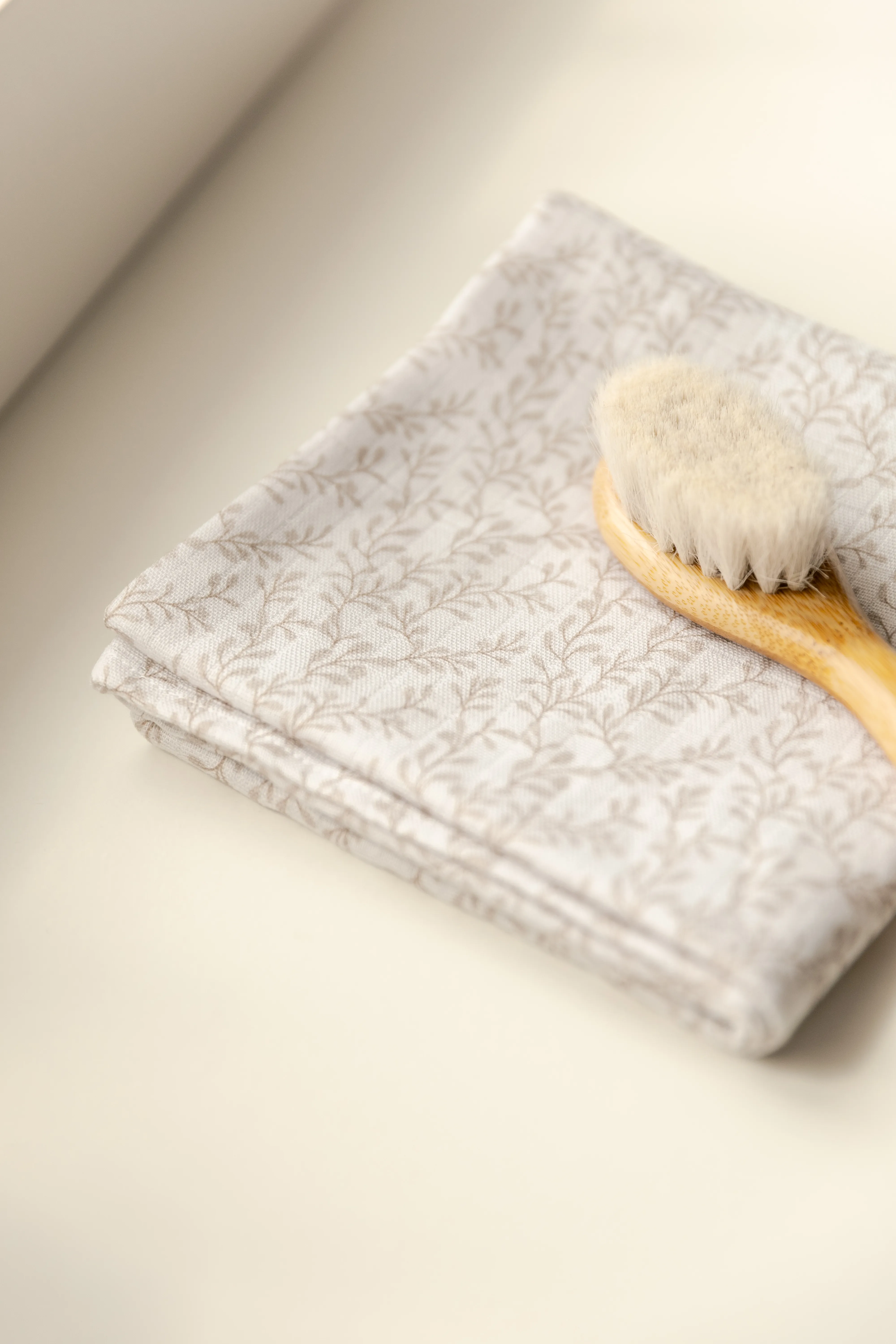 Textil pelenka - 65 x 65 cm - Sand Leaf -  2 db