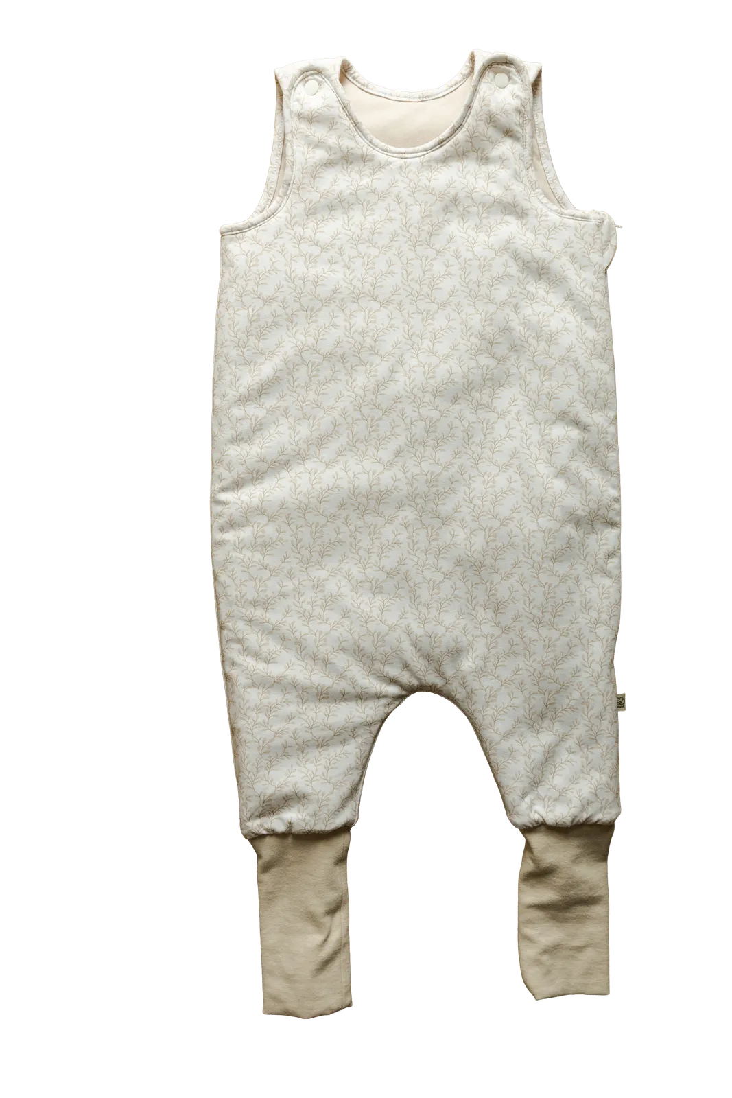 Hálózsák bélelt tipegő 80-92 cm - Sand Leaf